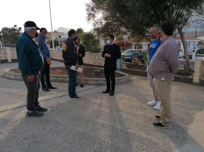 El alcalde y el concejal de Medio Ambiente visitaron la zona/TA.